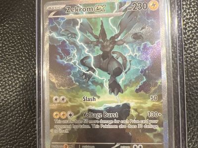 Zekrom EX Basic Holo 166/086 Pokemon Card - 230 HP - NM/Mint Condition