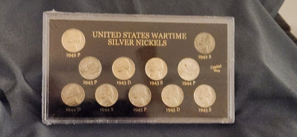 5C Jefferson Wartime Silver - Rare US Coins