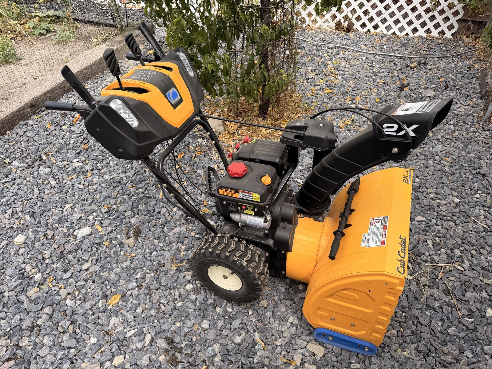 Cub Cadet 2X 24 Inch Two-Stage Gas Snow Blower with Electric Start