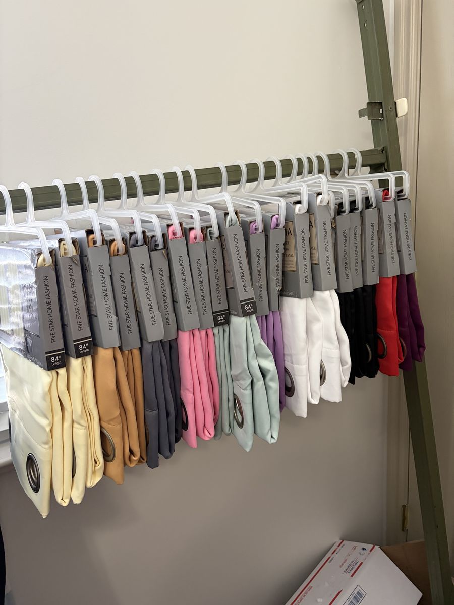 Blackout curtains 54x84”