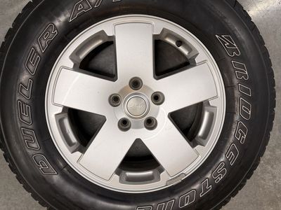 5 Tires Jeep Wrangler Jk