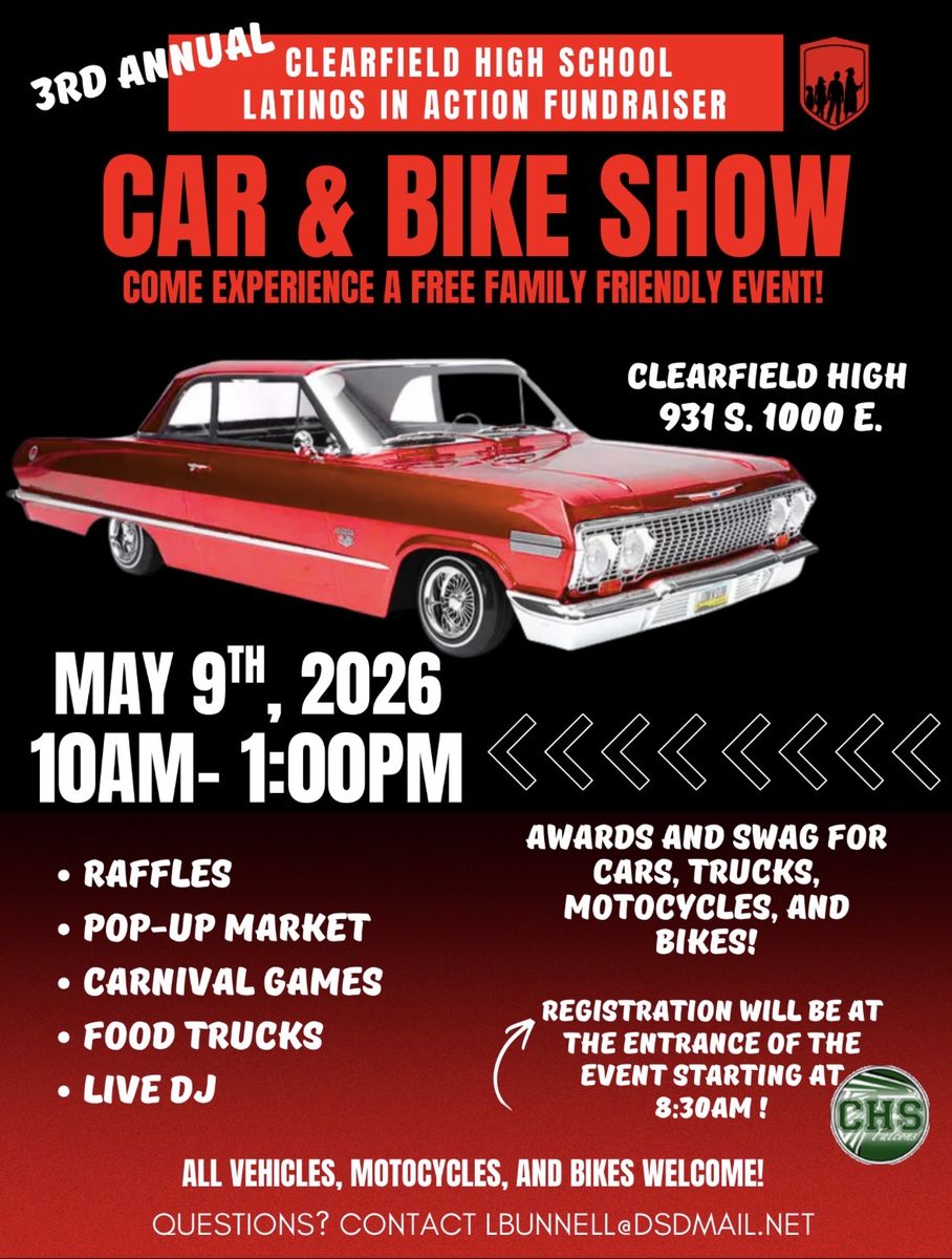 Car & Bike Show with Pop-up Market!