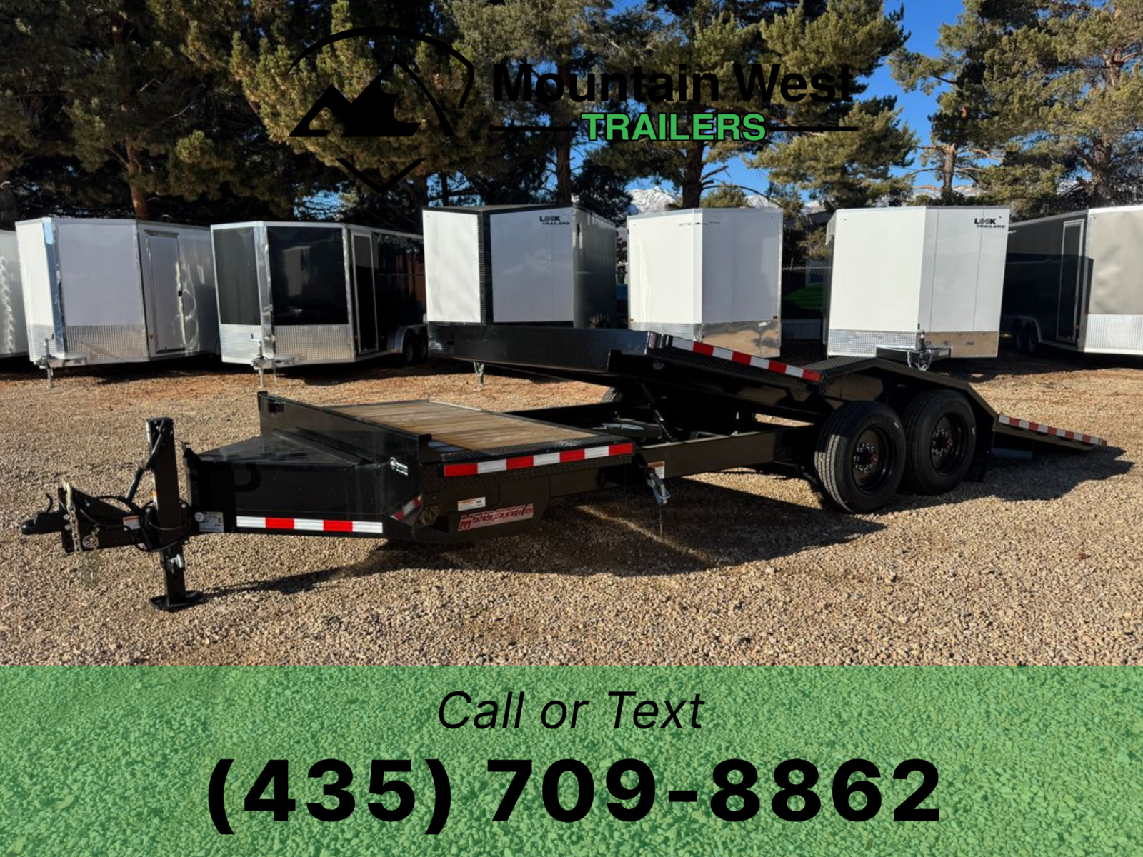 2026 Midsota 8.5X22-17.6K Wide Body Tilt Trailer