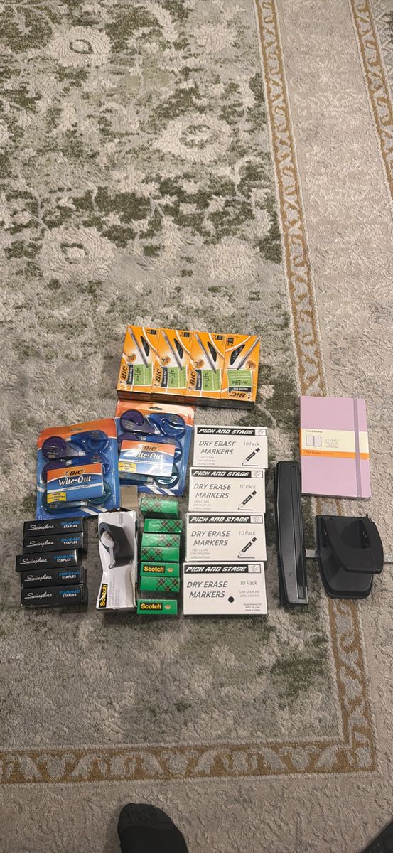 Office supplies school crafts