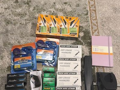 Office supplies school crafts