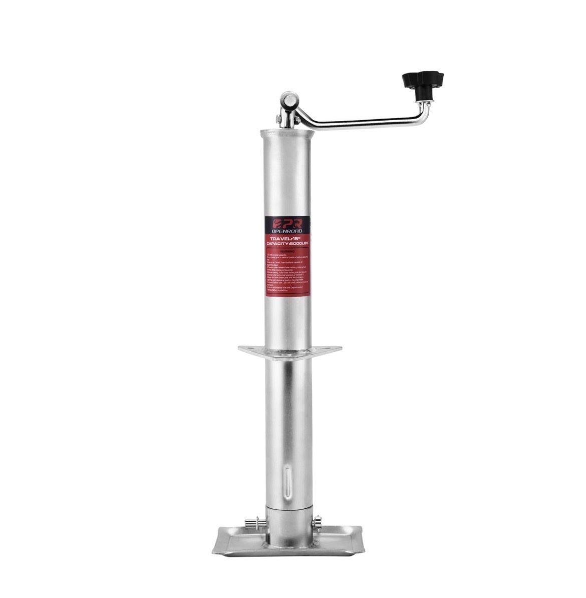 New 5000 lb A Frame Trailer Jack 15” Travel includes Foot Plate