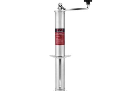 New 5000 lb A Frame Trailer Jack 15” Travel includes Foot Plate