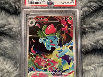 Pokemon 2025 Meg En Ivysaur #134 GEM MT 10 PSA Graded Rare Illustration Card