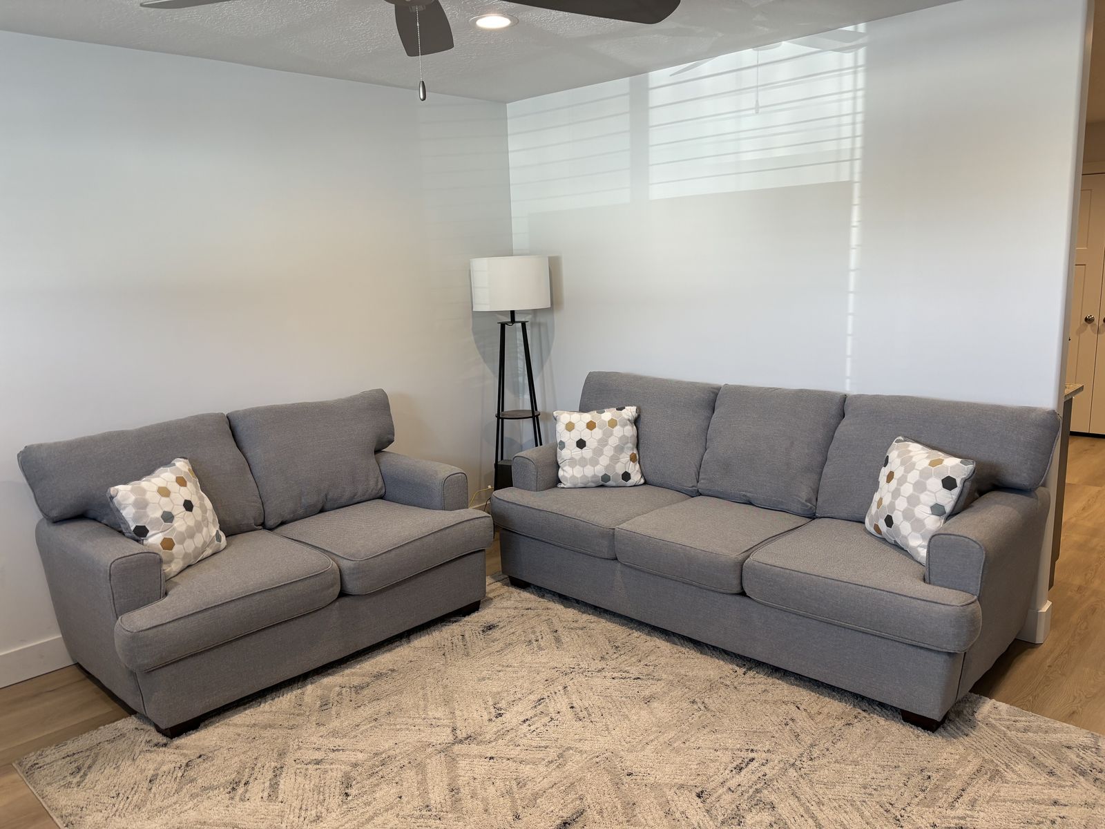 Sofa & Loveseat Couch Set
