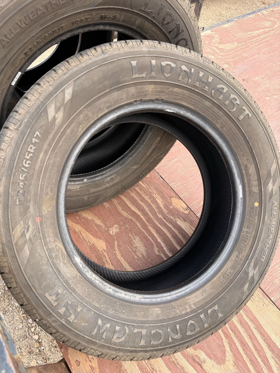 Lionhart Lionclaw HT All-Weather Tires P245/65R17 - Set of 4