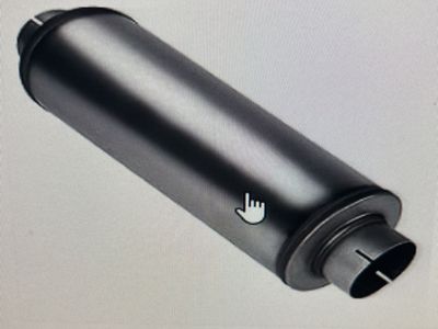 A-KARCK 4" INLET 30" EHHAUST RESENATOR NEW
