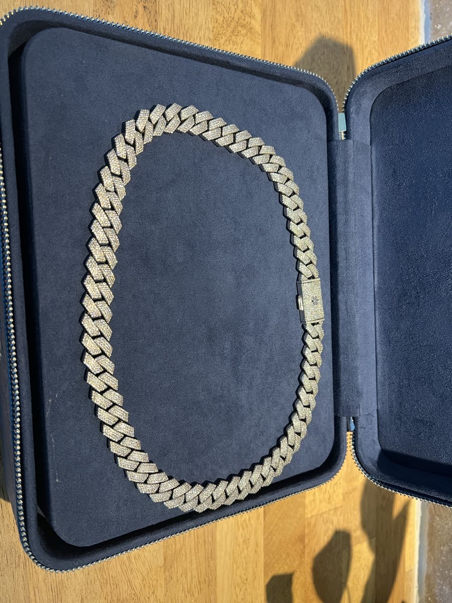 ICE CARTEL Iced Out Cuban Link Chain Necklace with Original Display Case