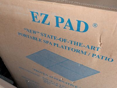 EZ Pad Spa installation foundations