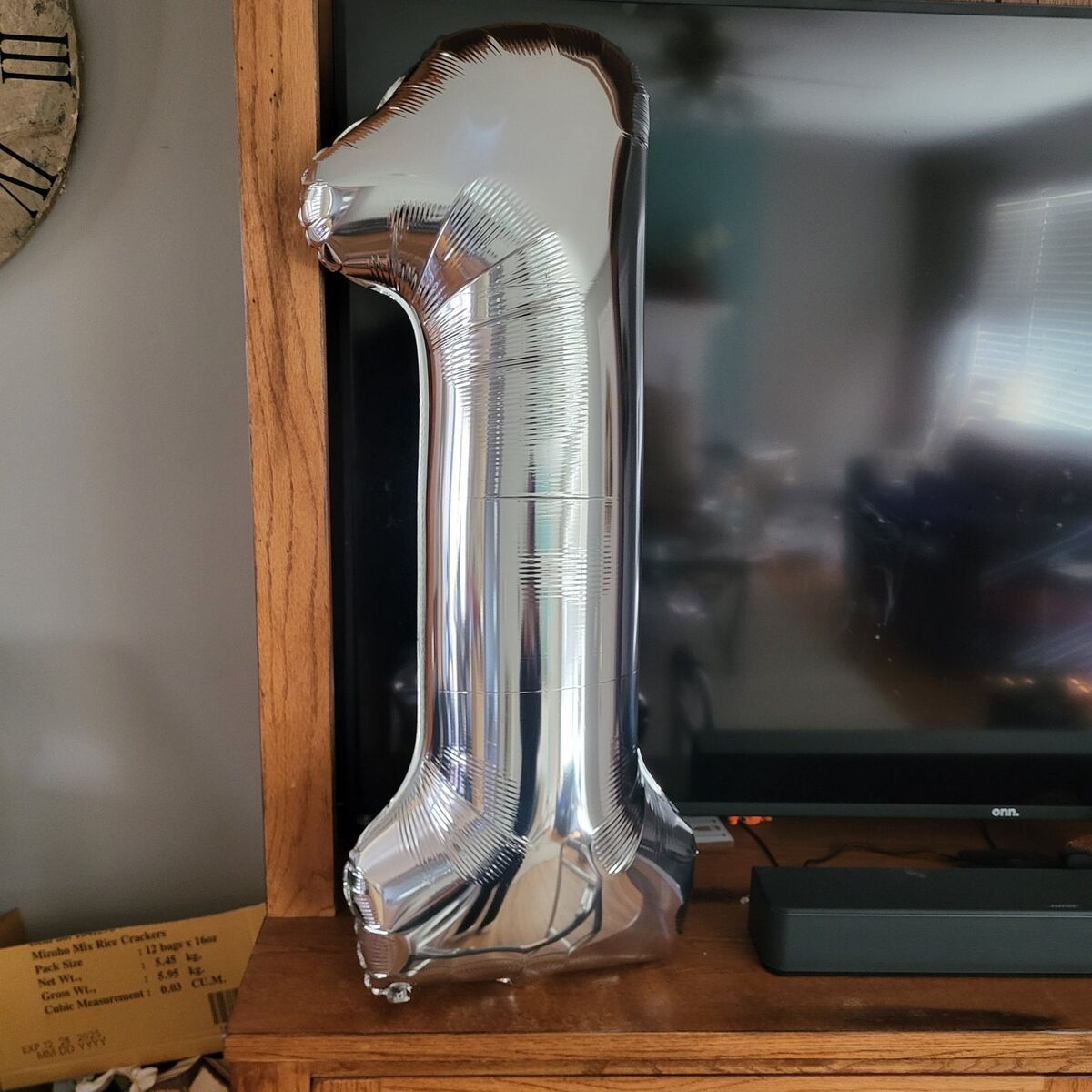 #1 Mylar Balloon New in Package