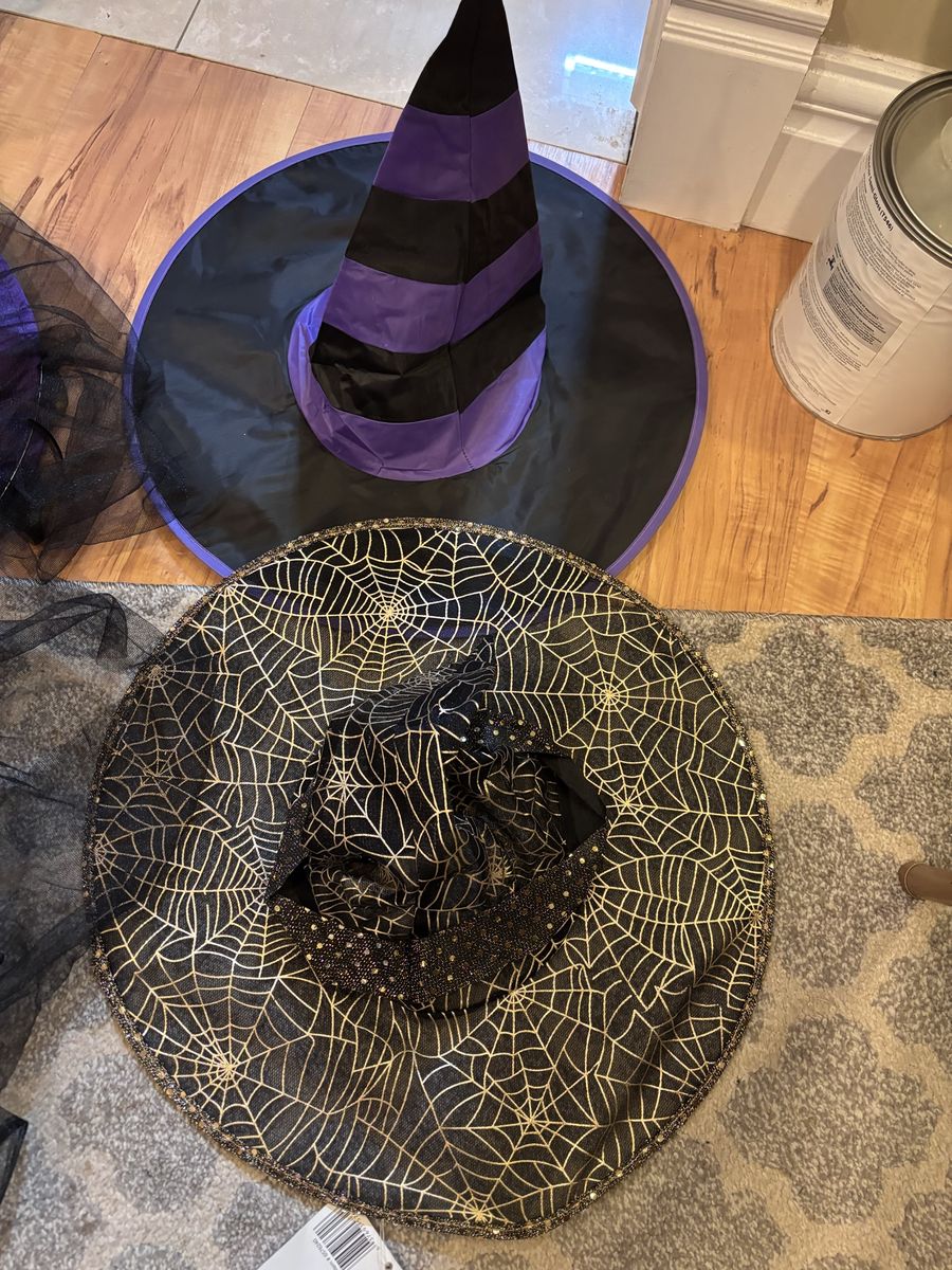 Adult witches hats $5 each