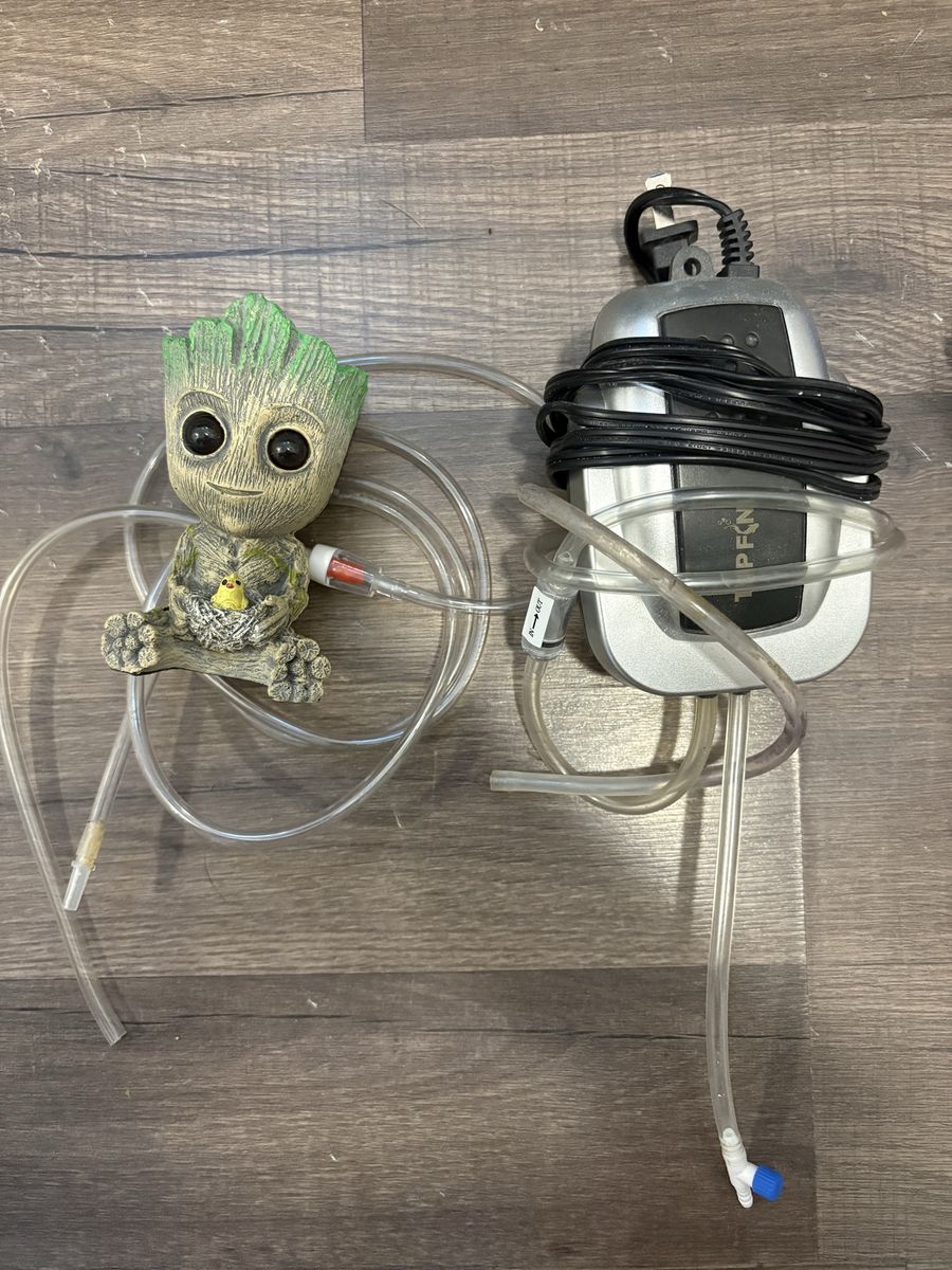 Sponge filter Pump and Groot bubler