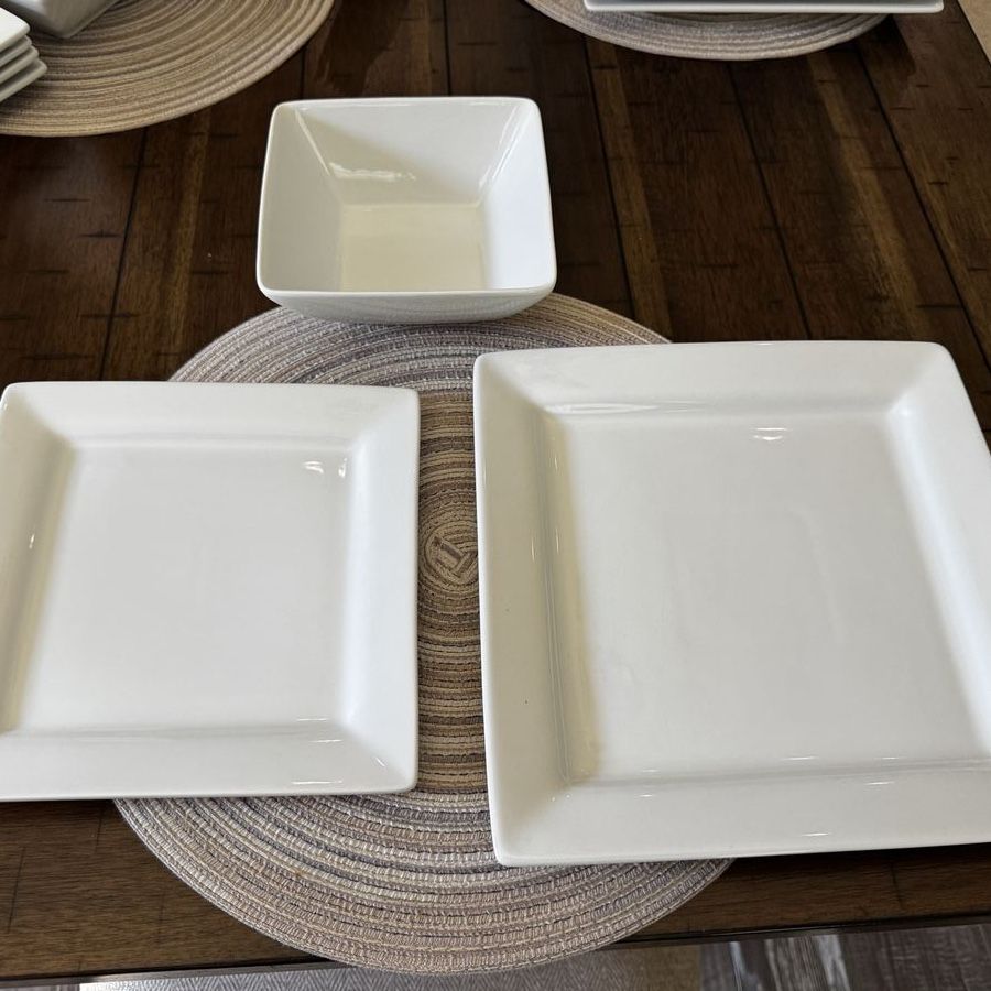 The Cellar 12-Piece Square Dinnerware Sets x 3