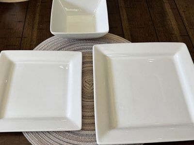 The Cellar 12-Piece Square Dinnerware Sets x 3