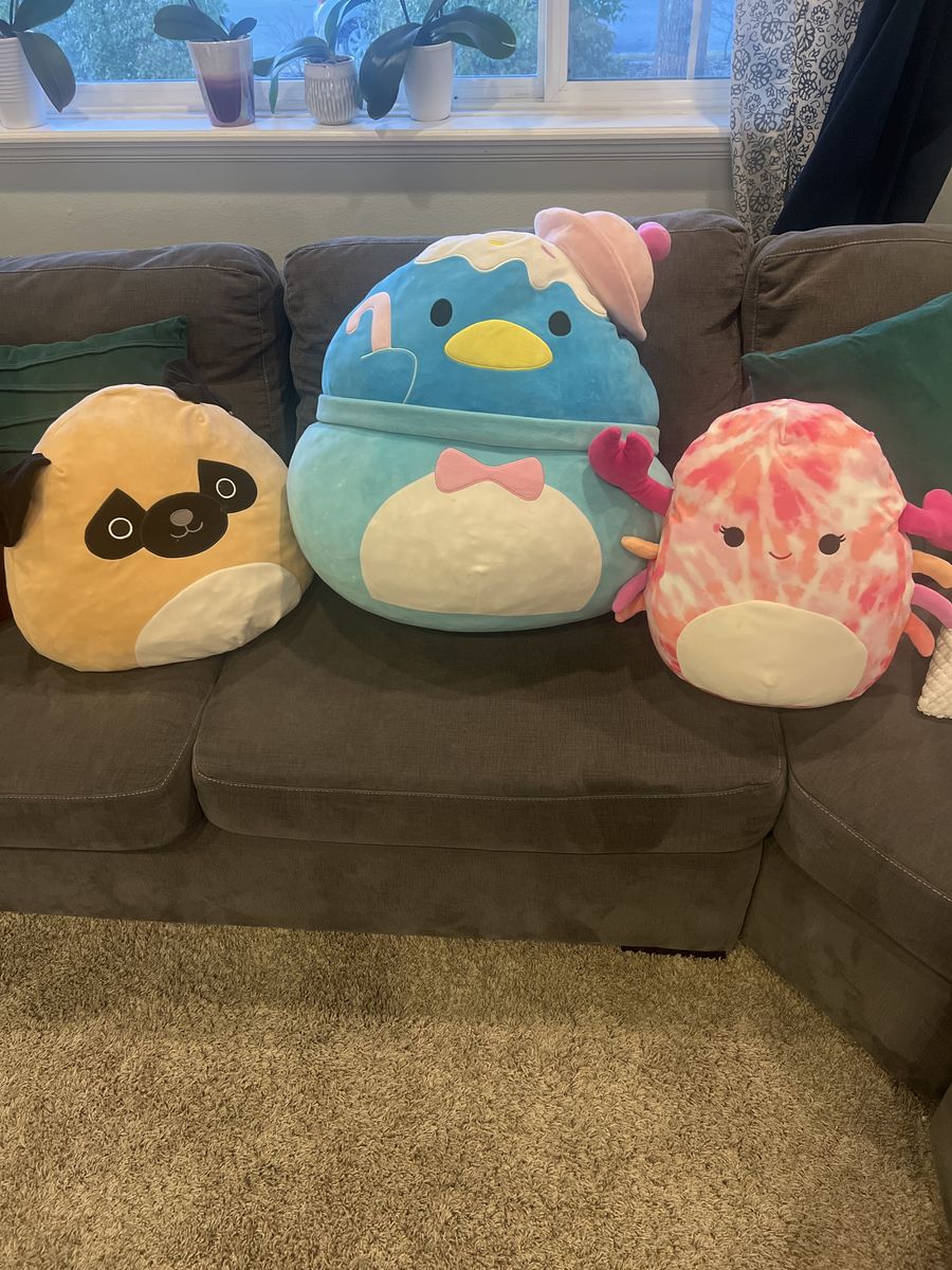 3 Big Squishmallows