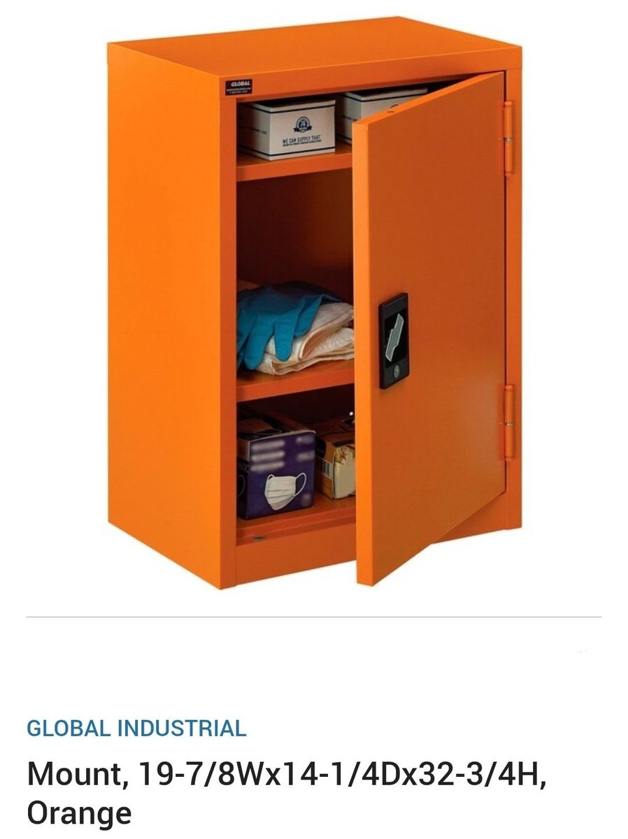 Emergency Preparedness Cabinet Wall Mount