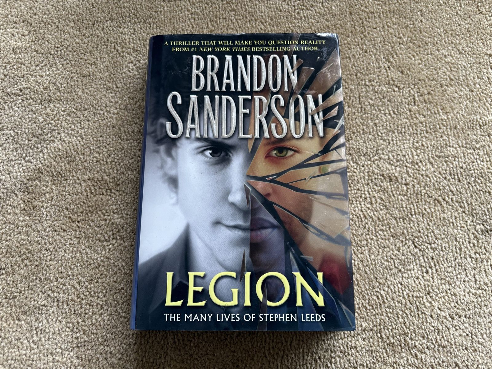 Legion, by Brandon Sanderson (1st/1st Hardcover)