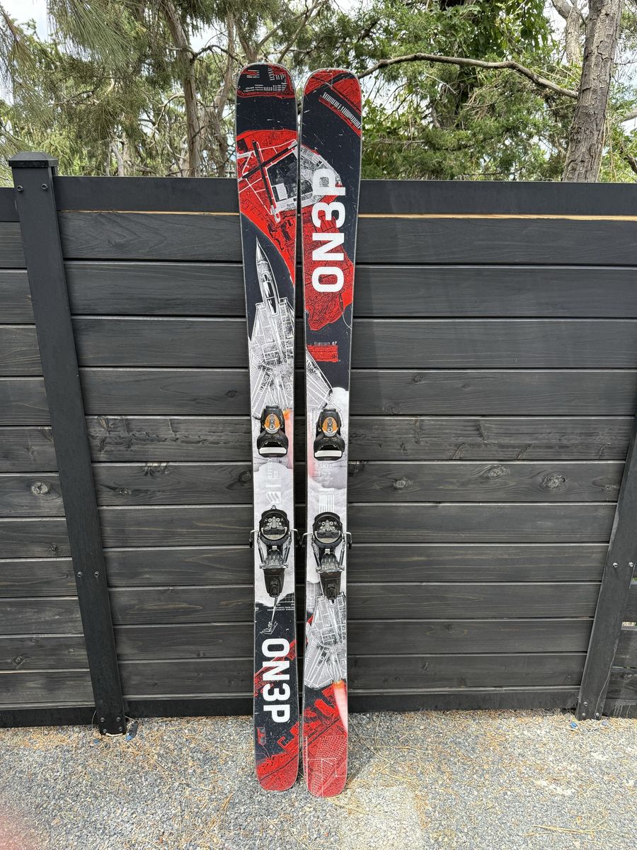 ON3P Jeffrey 108 2024 Freestyle Skis 181 CM WITH BINDINGS