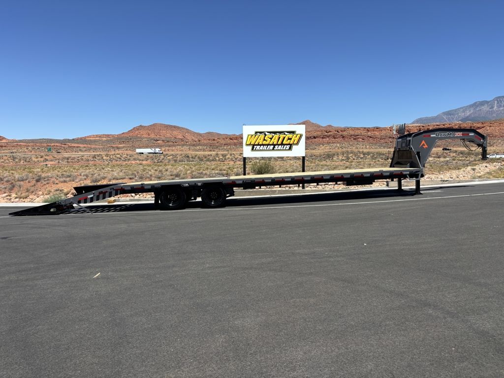2027 RawMaxx 36' FDX Dual Flatbed Equipment Hauler