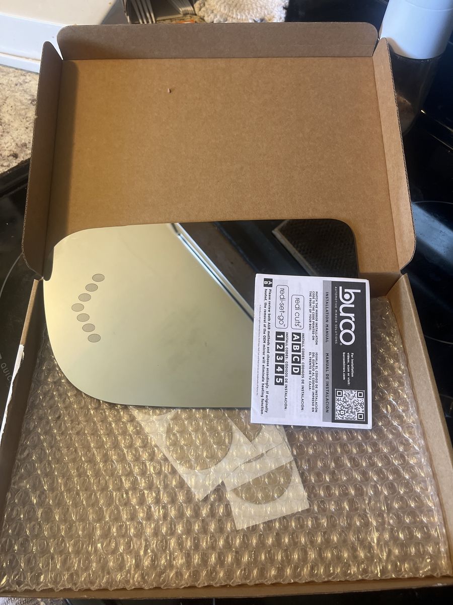 Burco Automotive Mirror Solutions Replacement Mirror Glass