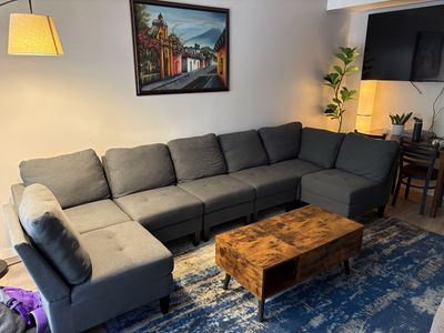 7-Piece Modular Sectional Sofa