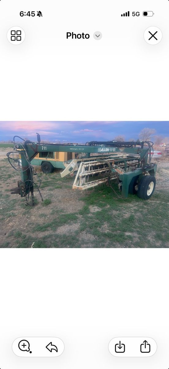 Allen Model 8827 Basket Hay Rakes