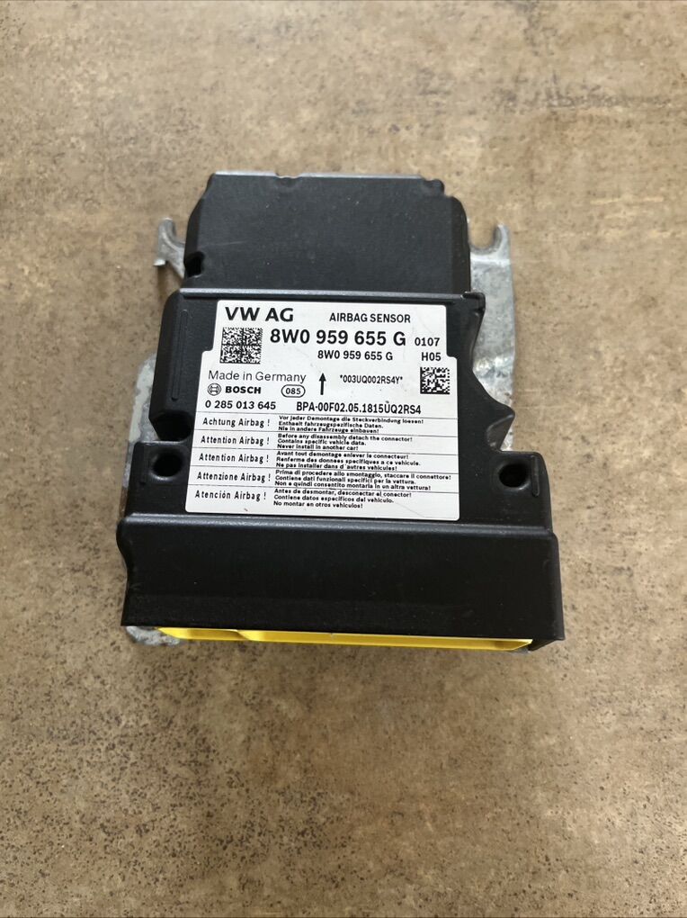 Audi A5 SRS BAG DIAGNOSTIC CONTROL MODULE UNIT