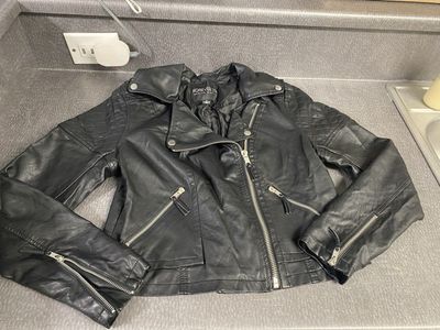 Pleather jacket