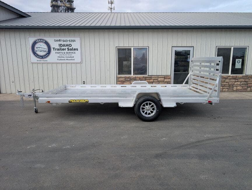 2027 Aluma 8015S-EL-TG 80' x 15' 1' Aluminum Utility Trailer 4.25K