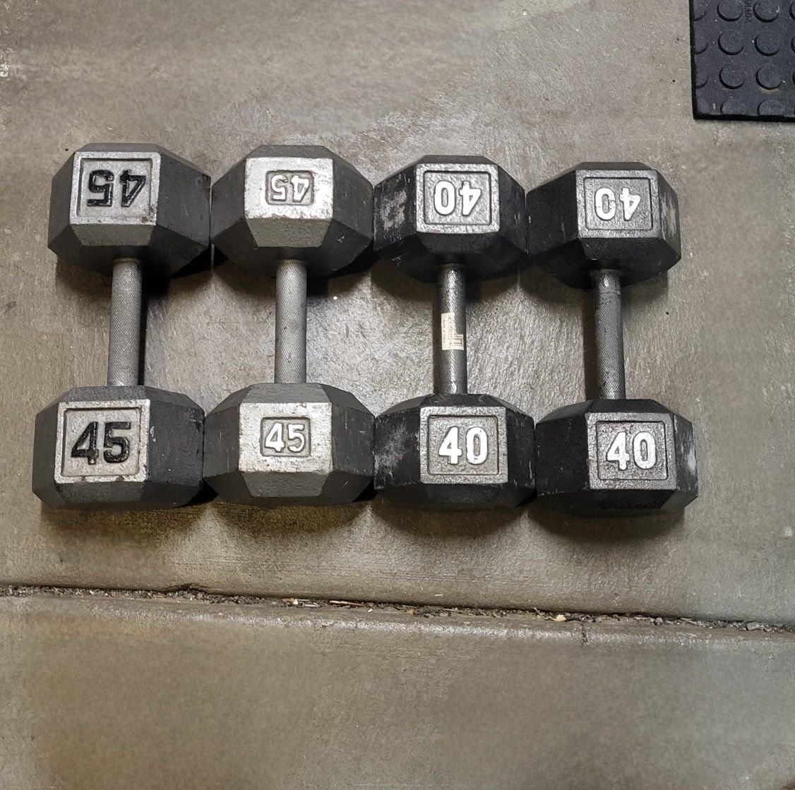 dumbbells 170 pounds