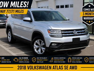 2018 Volkswagen Atlas V6 SE 4Motion