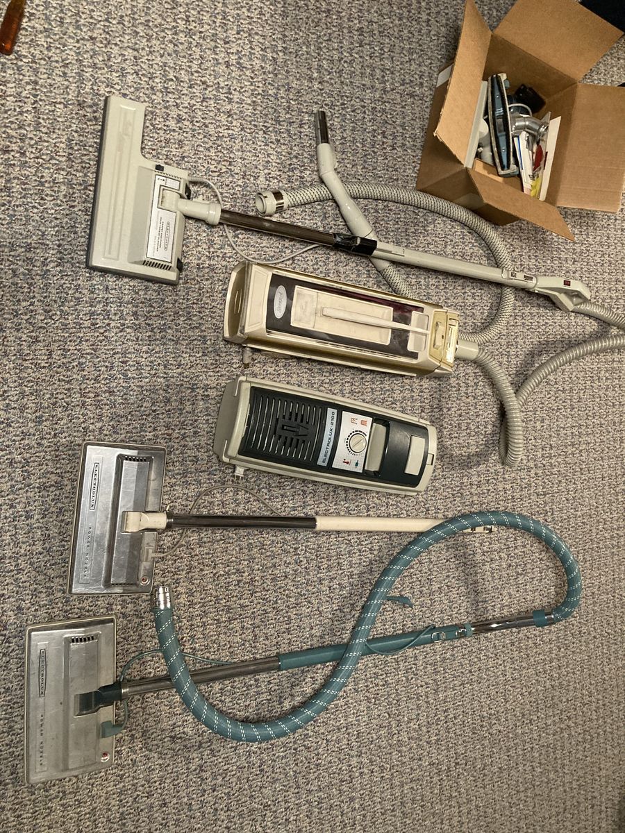 Vintage Electrolux Vacuums