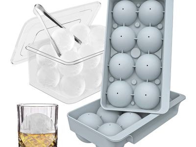 NEW! Round Large Ice Balls Molds