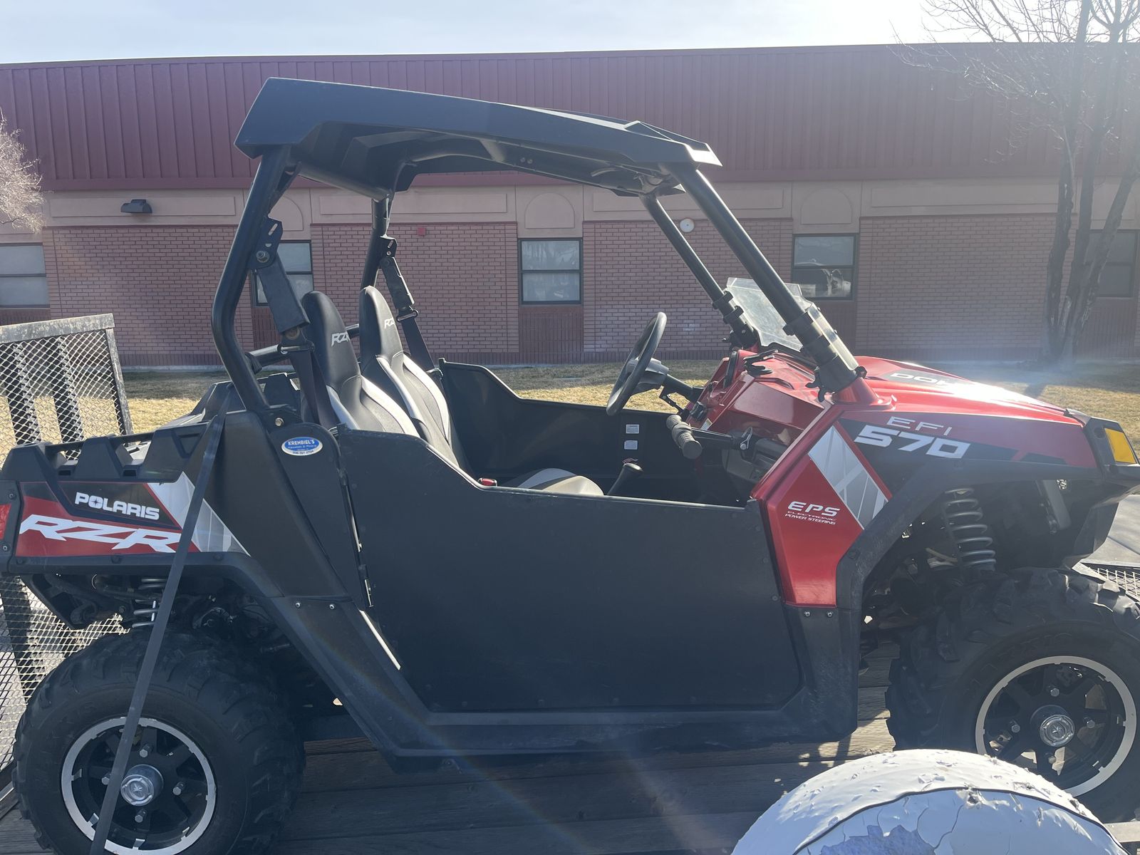 2015 RZR 570 & Trailer