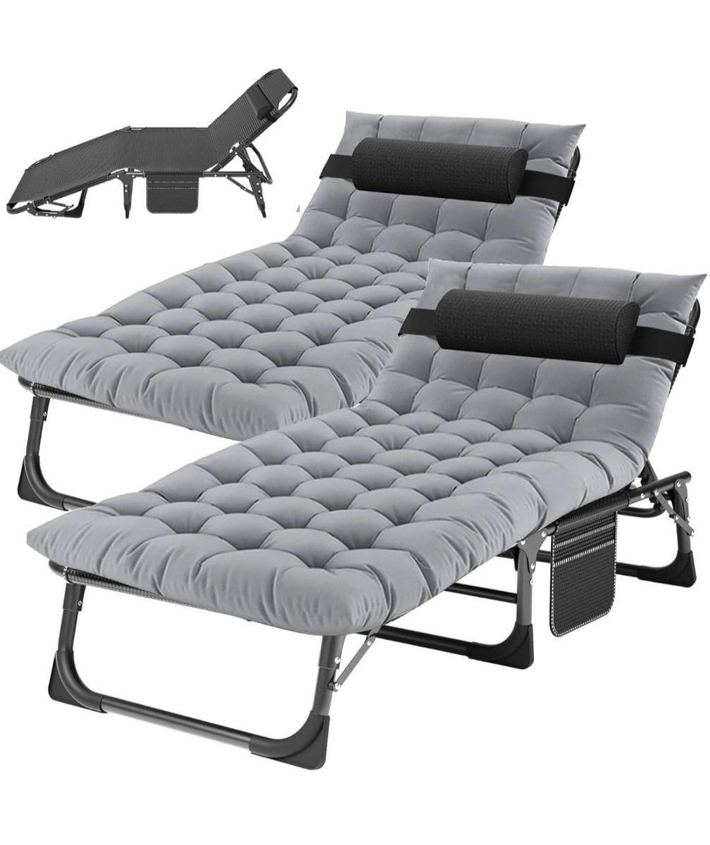 Slsy Folding Lounge Chair Outdoor, Adjustable Sle