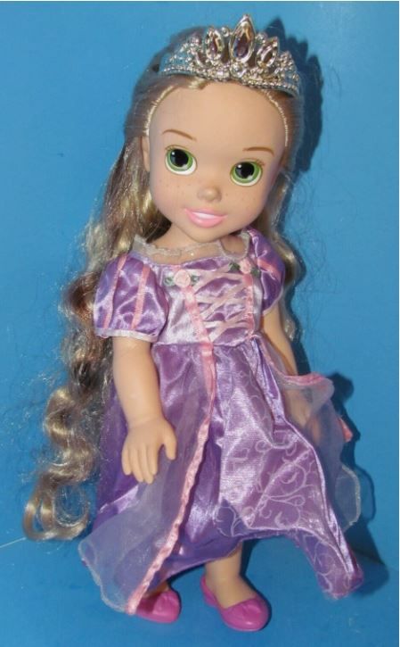 Disney Tollytots "My First Princess" Rapunzel Kid Doll Fully Dressed 14" L@@K 