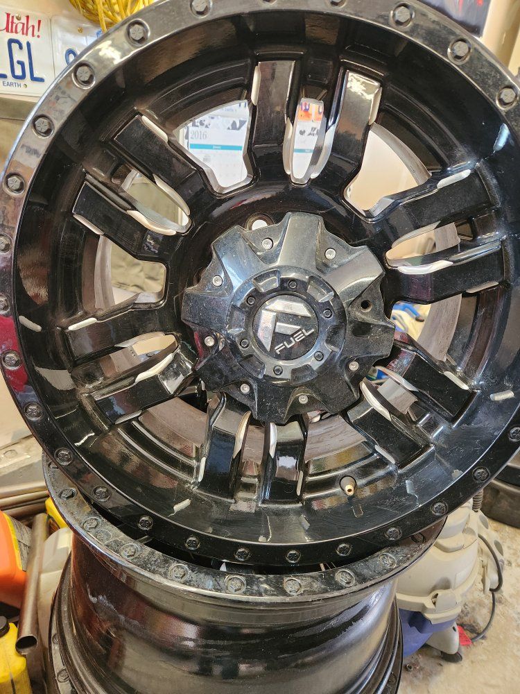 Feul sledge wheels