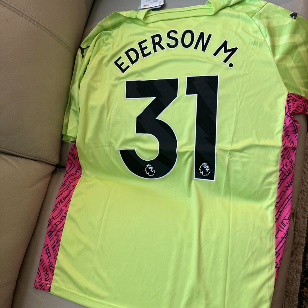 Manchester City Ederson#31 Goalkeeper Soccer XL
