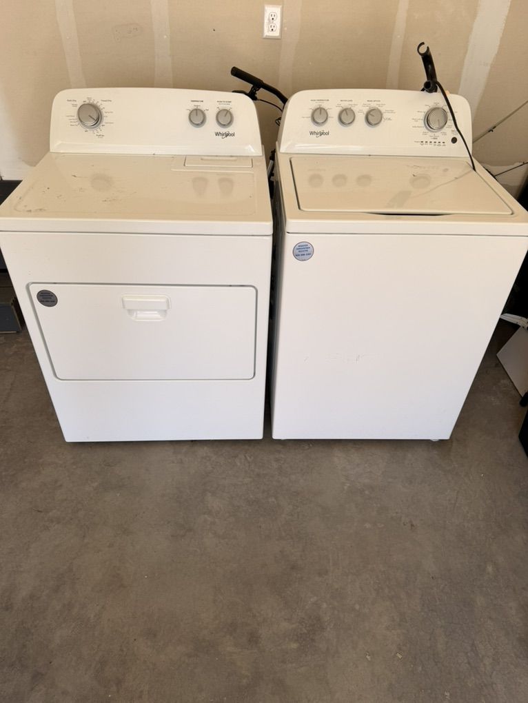 Washer And Dryer