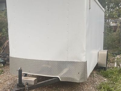 6’x12’x6’ tall- single axle enclosed trailer