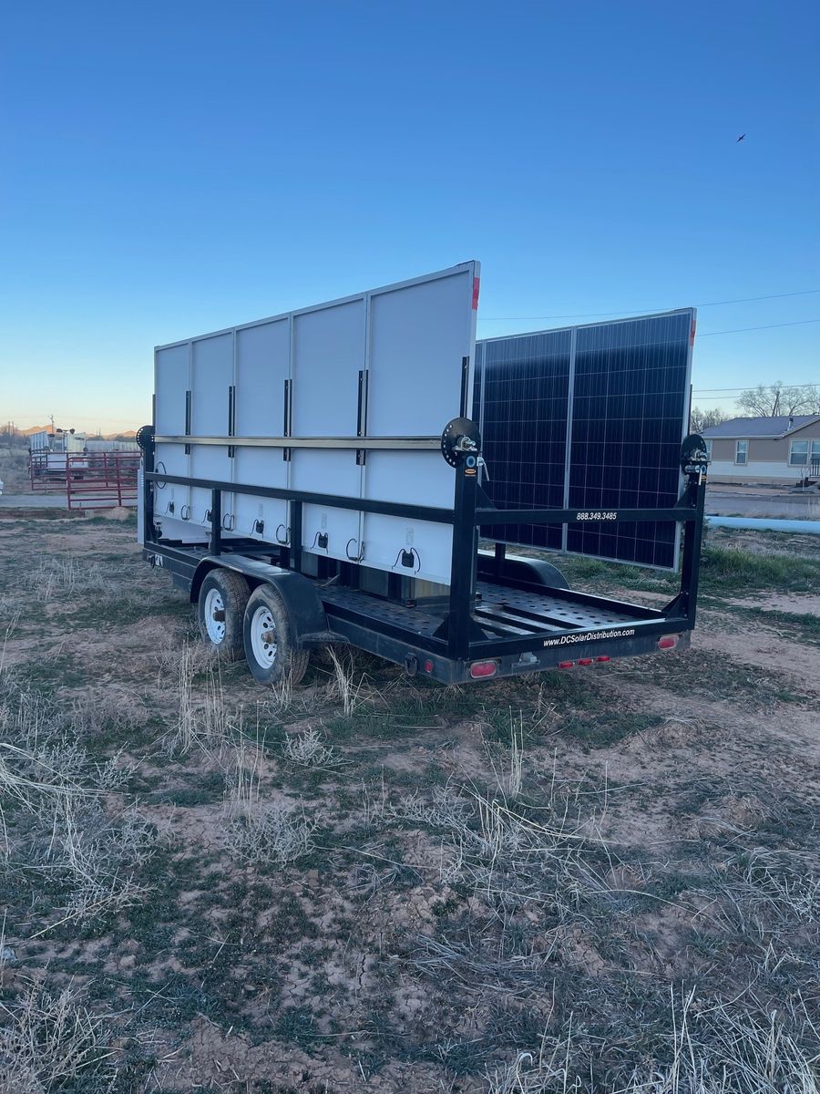 Solar Panel Trailer