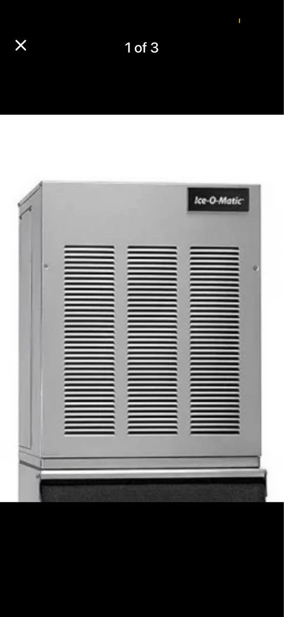 Ice-O-Matic Commercial Ice Maker Machine Head Stainless Steel