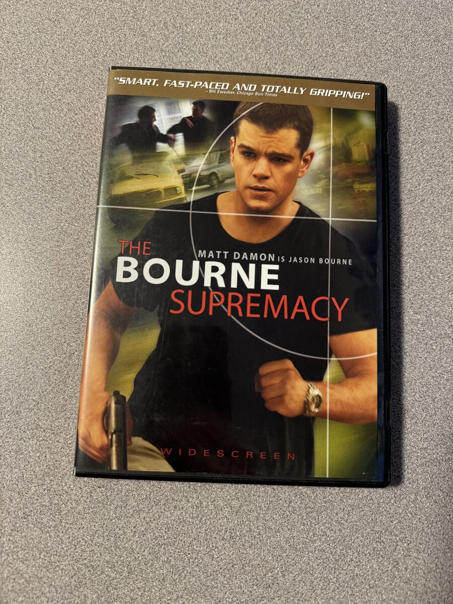 Bourne Supremacy DVD