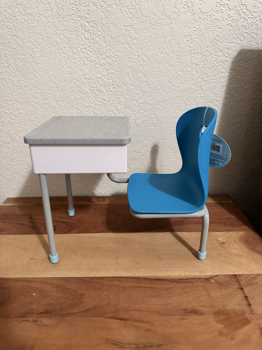 New Doll School Desk and Chair