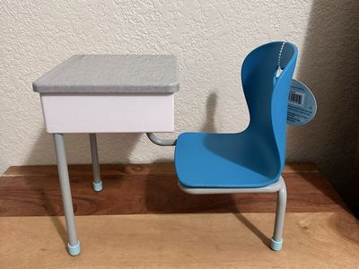 New Doll School Desk and Chair