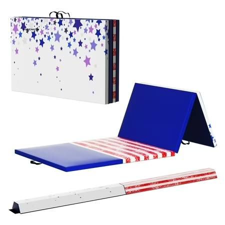 BalanceFrom 10x4ft 4-Panel Mat with 2in Padding